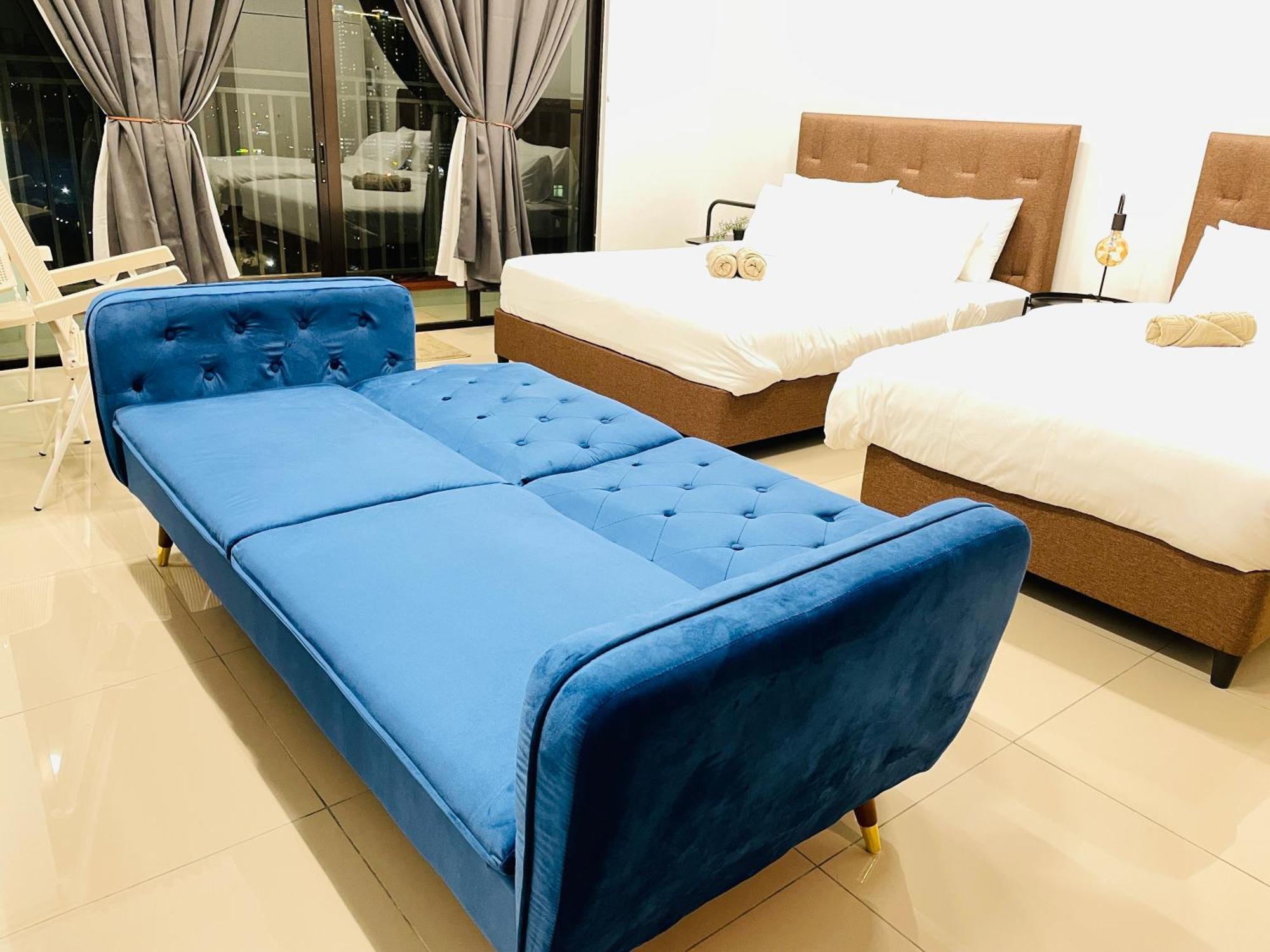 High Floor Studio Austin Regency Mount Austin W Balcony 3 Plus 1Pax 5 Mins Aeon Johor Bahru Exteriör bild